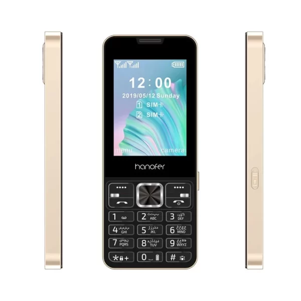 گوشی هانوفر hanofer 15 pro طلایی