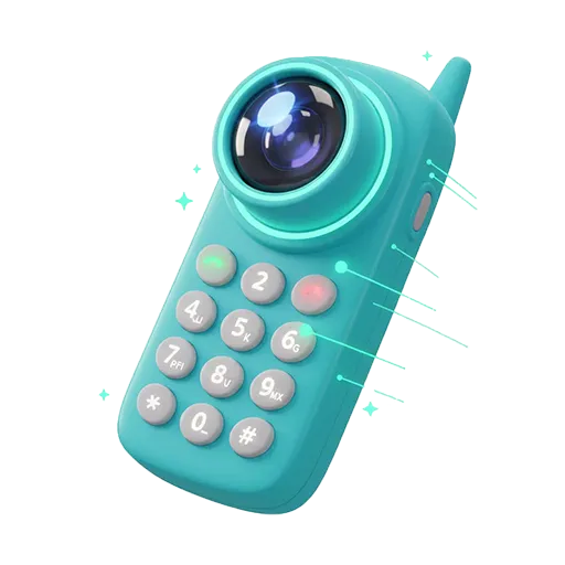 ایکن دسته بندی گوشی ساده دوربین دار